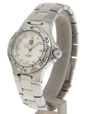 TAG HEUER Kylium Watches WL1314 SilverDial Stainless Steel Quartz Analog d...